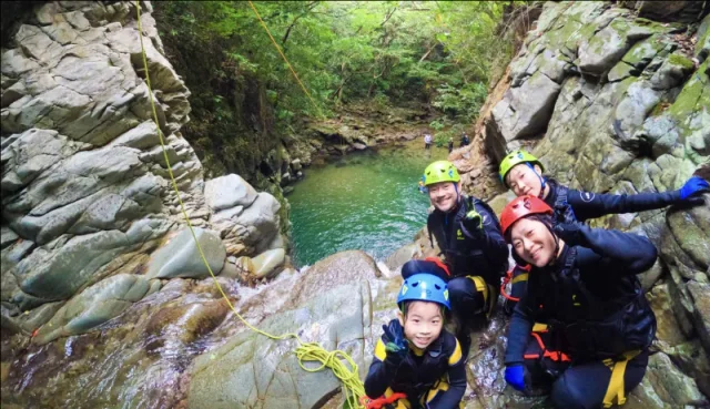 やんばる　トレッキング　リバートレッキング