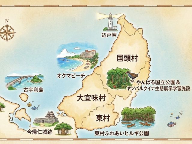 やんばる沖縄本島北部エリア