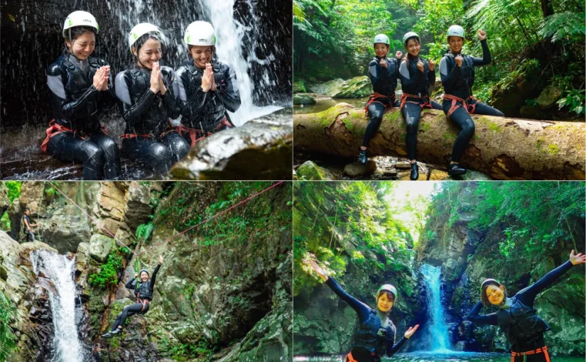 やんばる　クライミング　キャニオニング