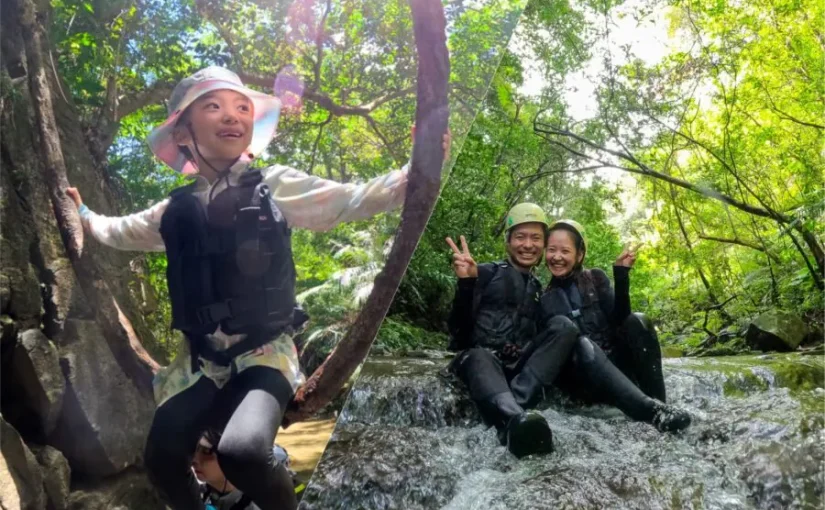 やんばる　リバートレッキング　マングローブカヌー