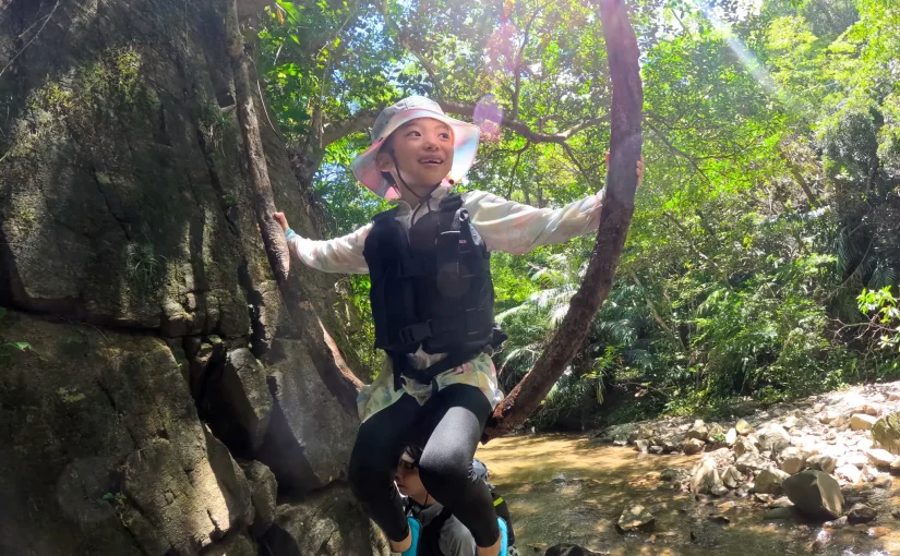 やんばる　トレッキング　リバートレッキング