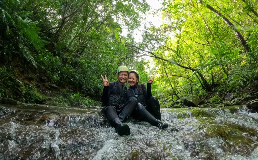 やんばる　トレッキング　リバートレッキング