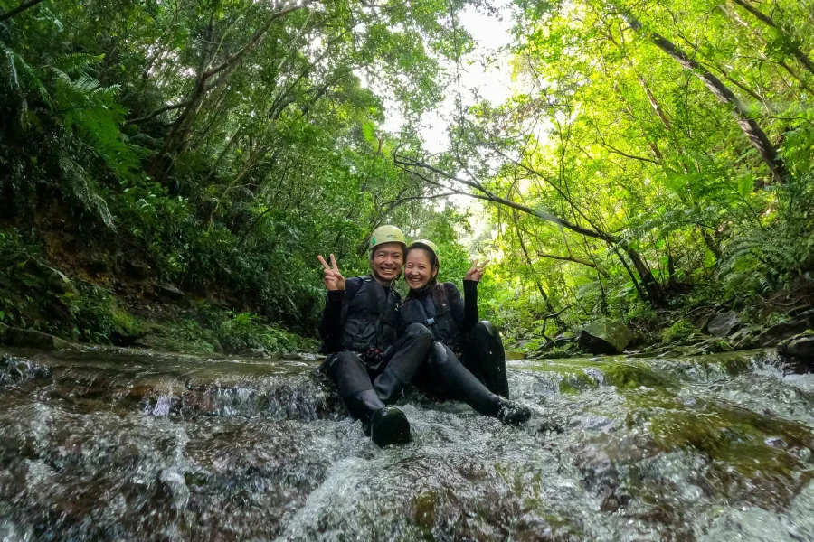 やんばる　トレッキング　リバートレッキング