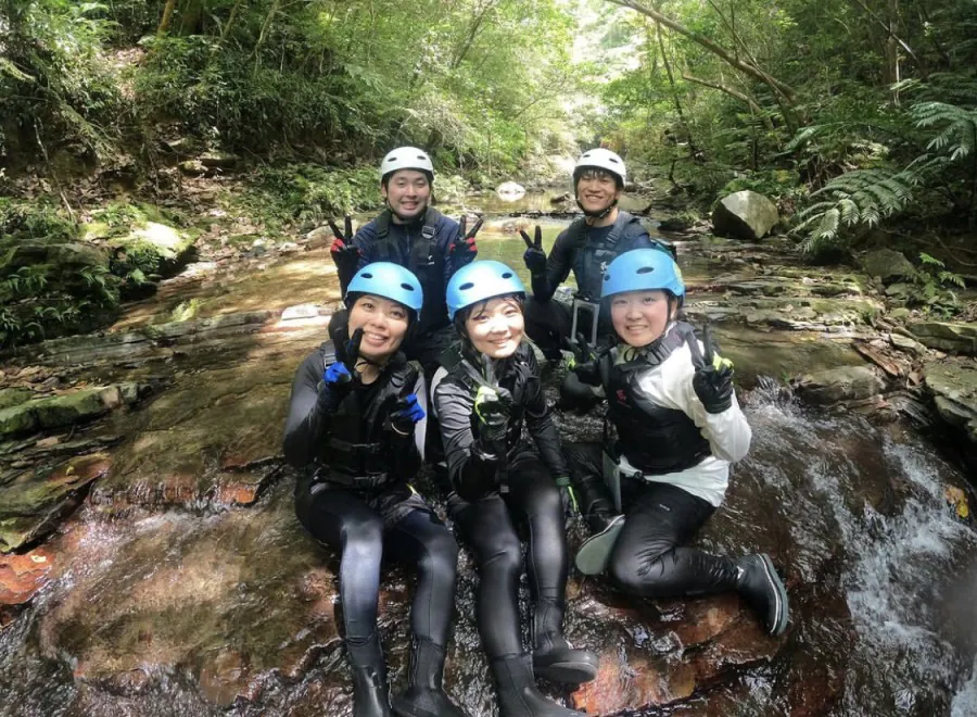 やんばる　トレッキング　リバートレッキング